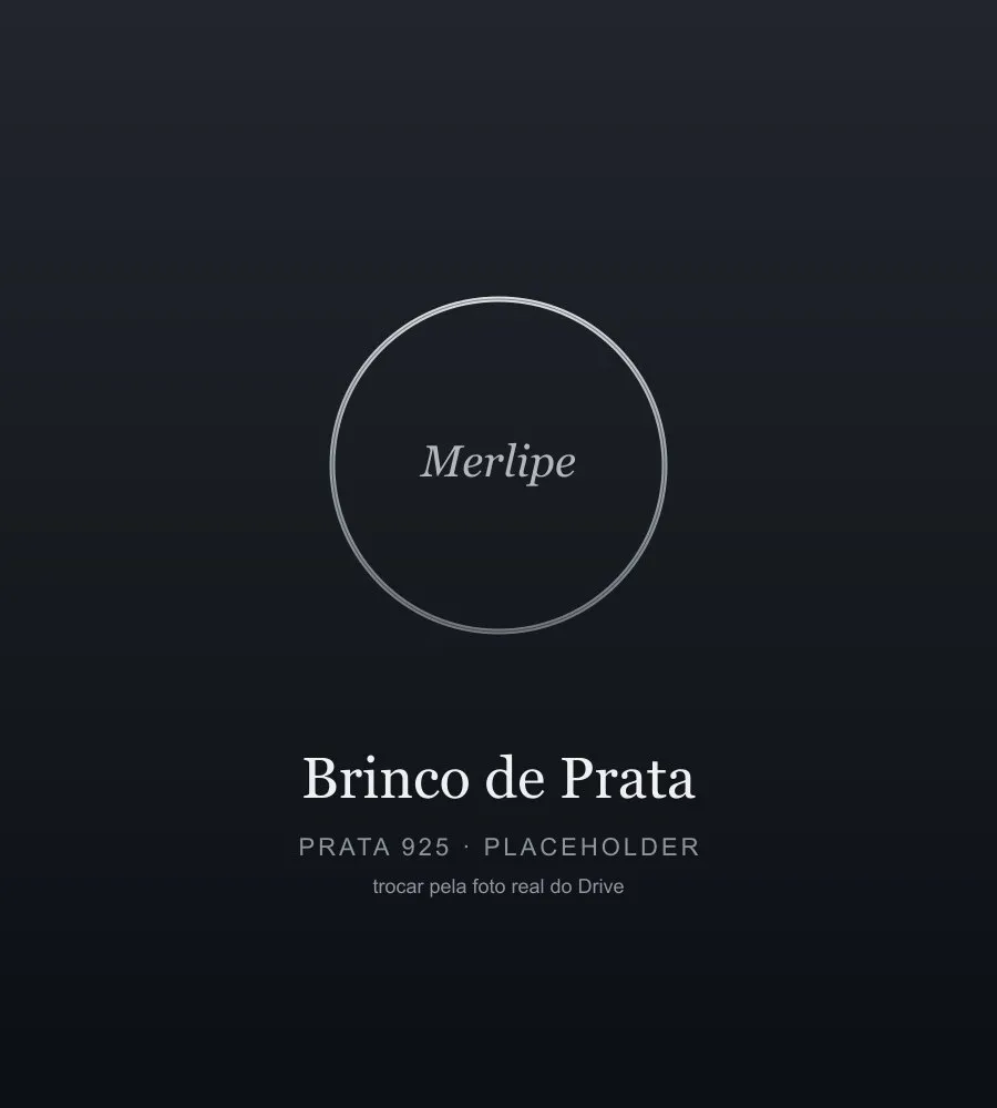 brinco masculino de prata em destaque
